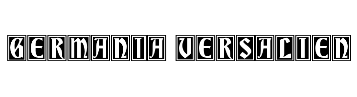 Germania Versalien  Free Fonts Download