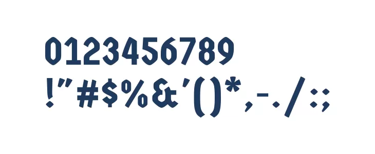 GermaniaOne Regular خط محارف أخرى