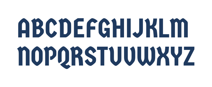 GermaniaOne Regular Uppercase