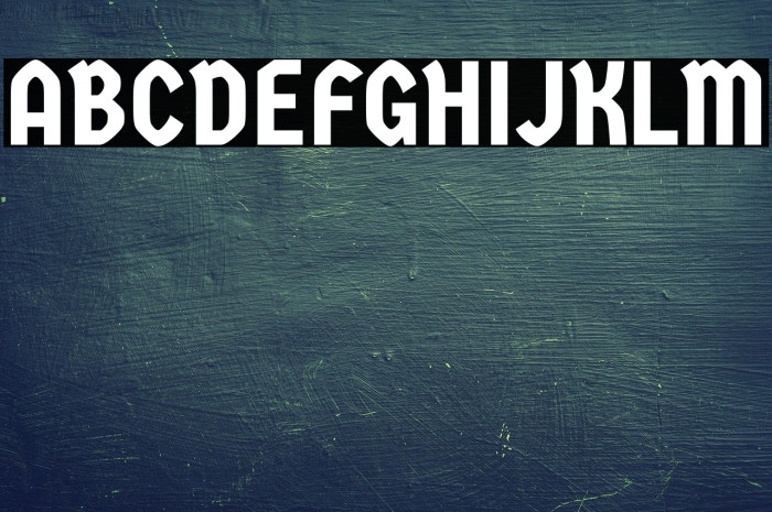 GermaniaOne Regular خط examples