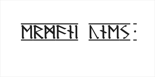 Germanic Runes 1 Logo