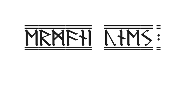 Germanic Runes 2 Logo