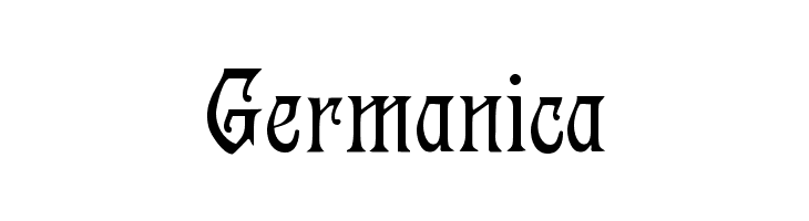 Germanica  Fuentes Gratis Descargar