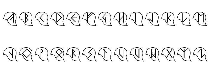 GermanishOne フォント 小文字