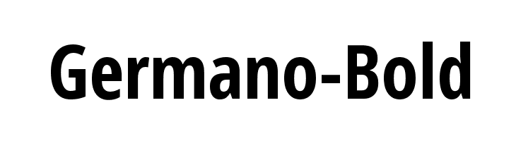 Germano-Bold Font