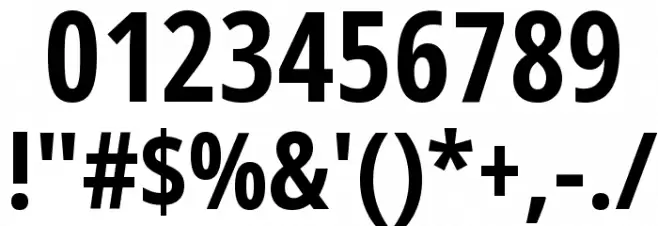 Germano-Bold Font OTHER CHARS