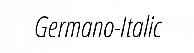 Germano-Italic  Fuentes Gratis Descargar
