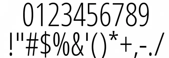 Germano-Regular Font OTHER CHARS