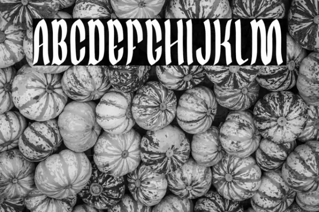 Germany Slime Gothic Font examples