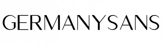 GermanySans  font caratteri gratis