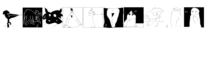 GernKleinThree Font OTHER CHARS