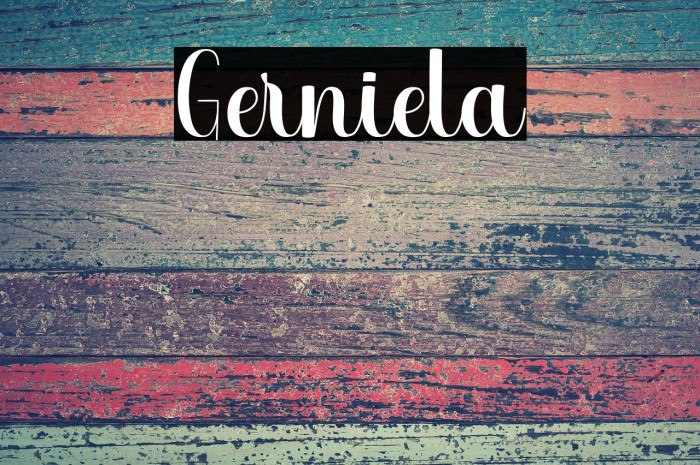 Gerniela Example 2
