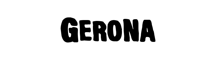 Gerona  Free Fonts Download