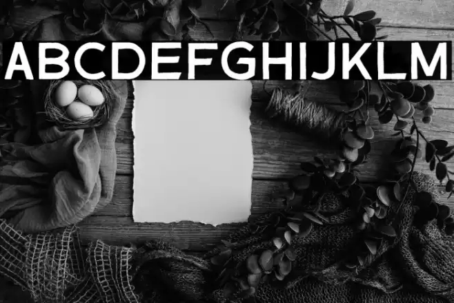 GeronideRegularDEMO Font examples