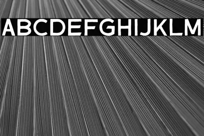 GeronideRegularDEMO Font examples