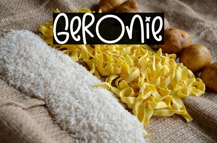 Geronie Example 3