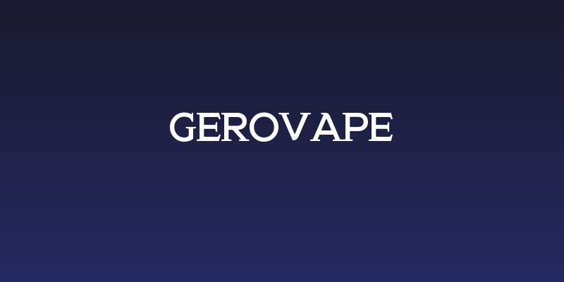 Gerovape Social Header