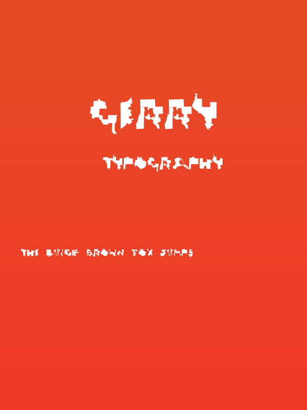 Gerry Poster