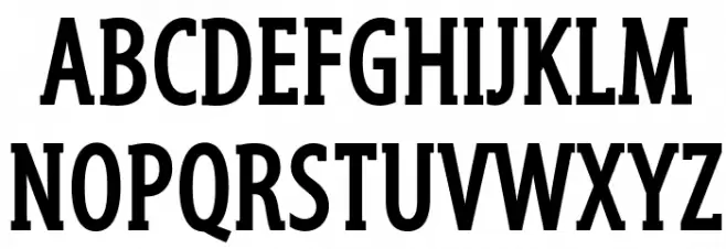 GershwinBold Fonte MAIÚSCULAS