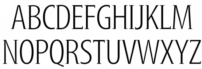 GershwinLight Schriftart Groß