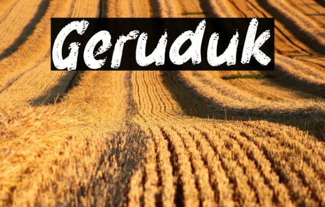 Geruduk Example 1