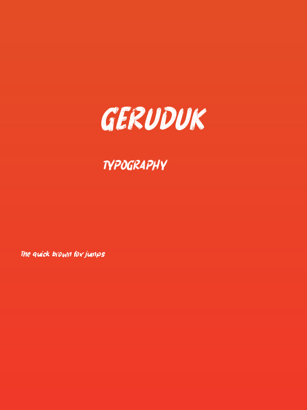 Geruduk Poster