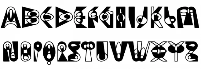 Gerusalemme Regular Font LOWERCASE