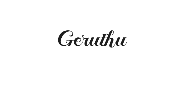 Geruthu Logo