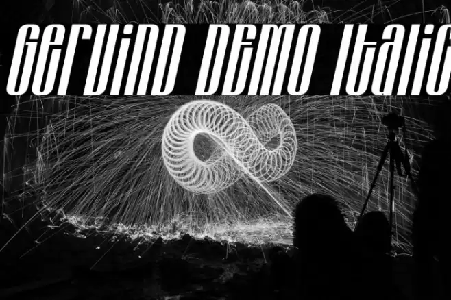 Gervind DEMO Italic  examples