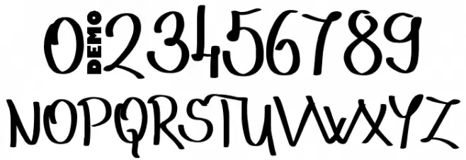 Geryta Demo Font OTHER CHARS