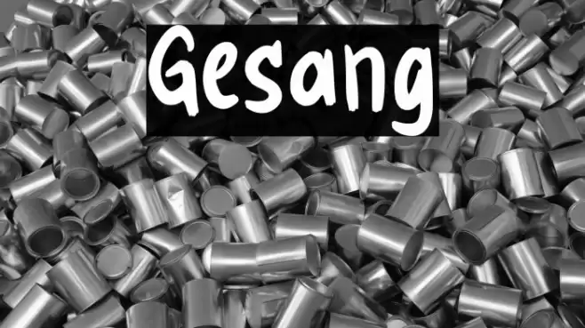Gesang Font examples