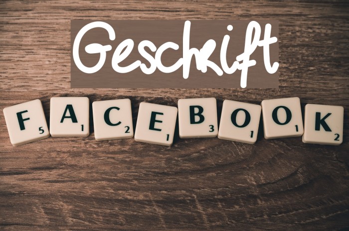 Geschrift Font examples