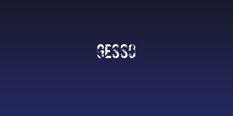 Gesso Social Header