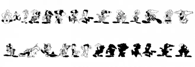 Gestalten Schriftart Kleinbuchstaben