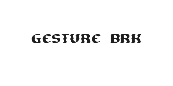 Gesture BRK Logo