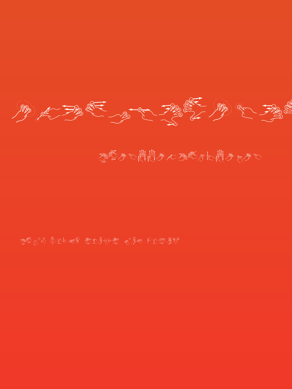 Gesture-Glyphs Poster