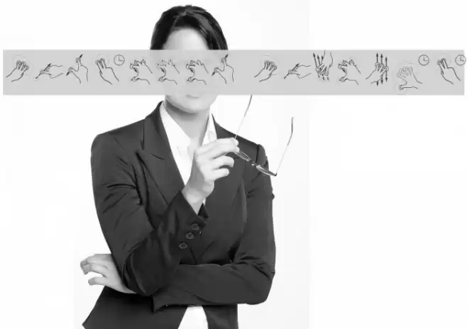 Gesture Glyphs Font examples