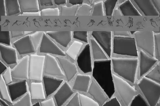 Gesture Glyphs Font examples