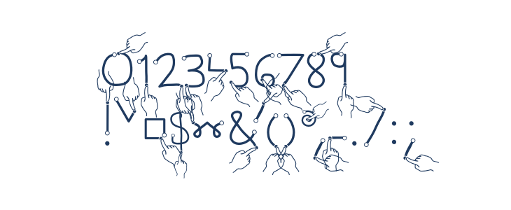 Gesture-Hand Other Characters