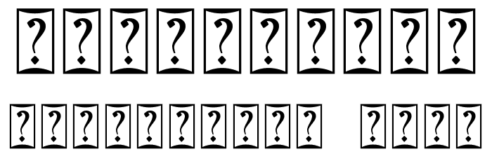 Gesya Monogram Font OTHER CHARS
