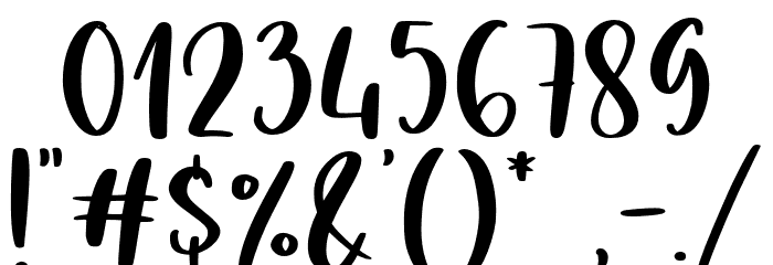 GesyaCrafty Font OTHER CHARS
