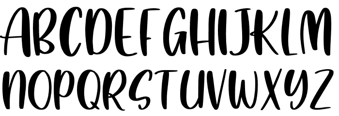GesyaCrafty Font LOWERCASE
