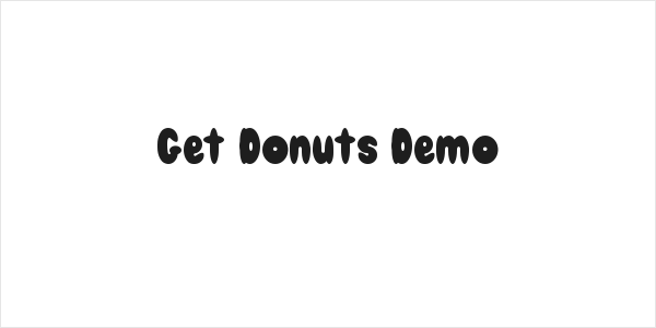 Get Donuts Demo Logo