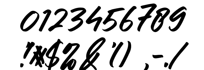 Get Lost! Font OTHER CHARS