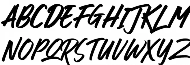 Get Lost! Font Litere mari