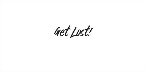 Get Lost! Logo