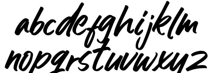 Get Lost! Font LOWERCASE