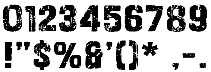 Get Now Font OTHER CHARS