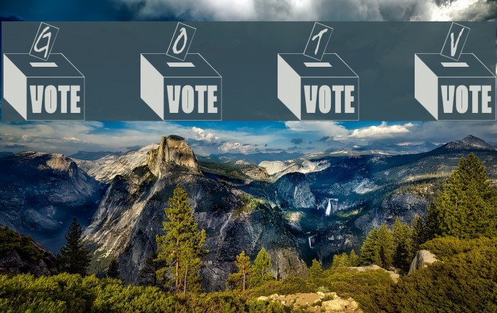 Get Out The Vote Font examples