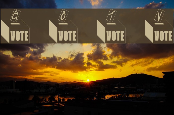 Get Out The Vote Font examples